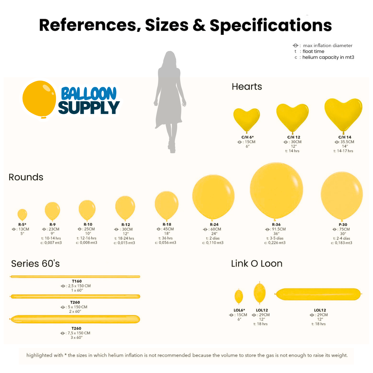 Everts Giant Standard Sand Latex Balloons