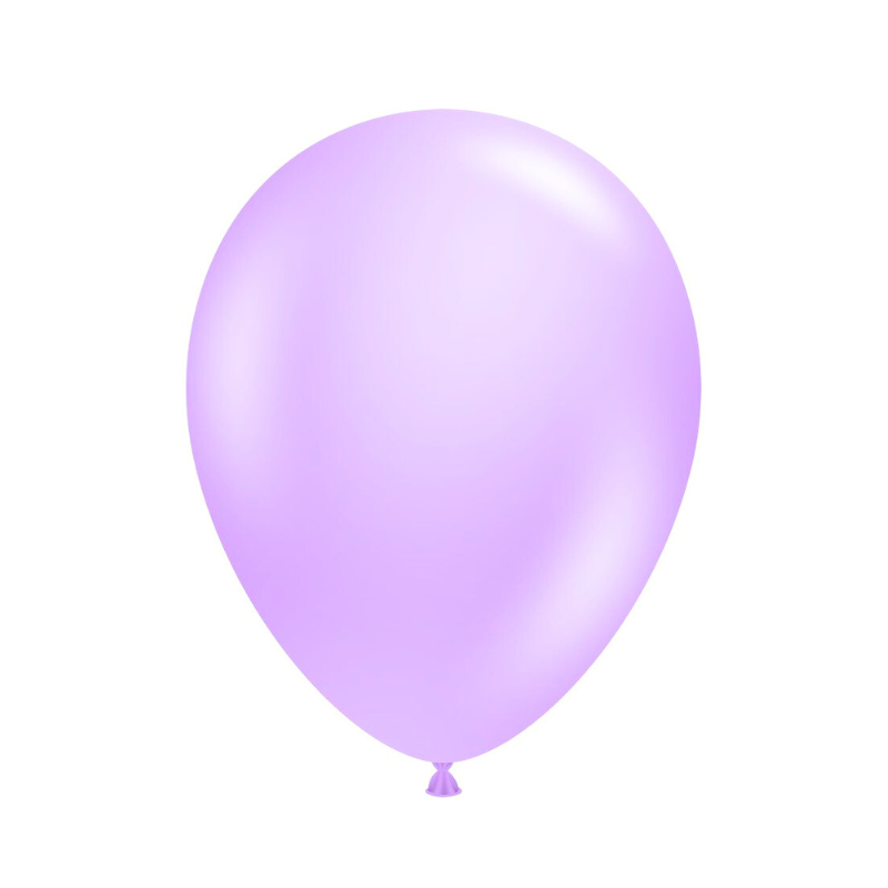 Everts Standard Light Lavender Latex Balloons
