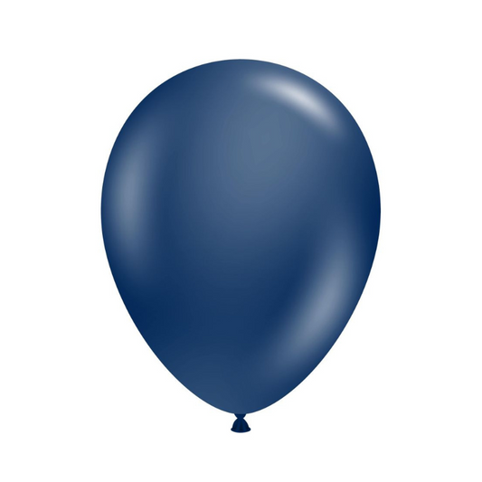 Everts Metallic Midnight Blue Latex Balloons