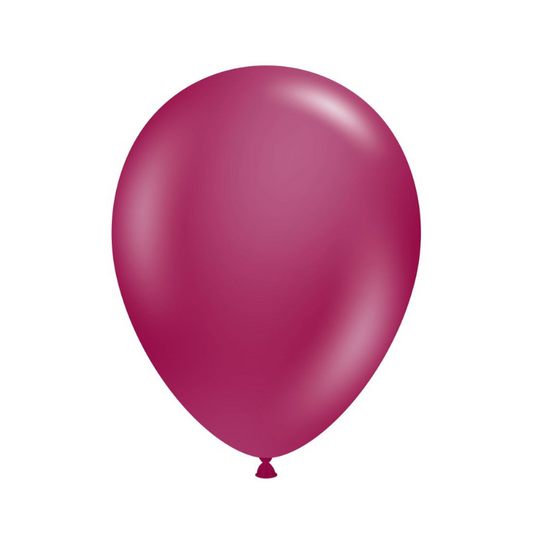 Everts Standard Burgundy Latex Balloons